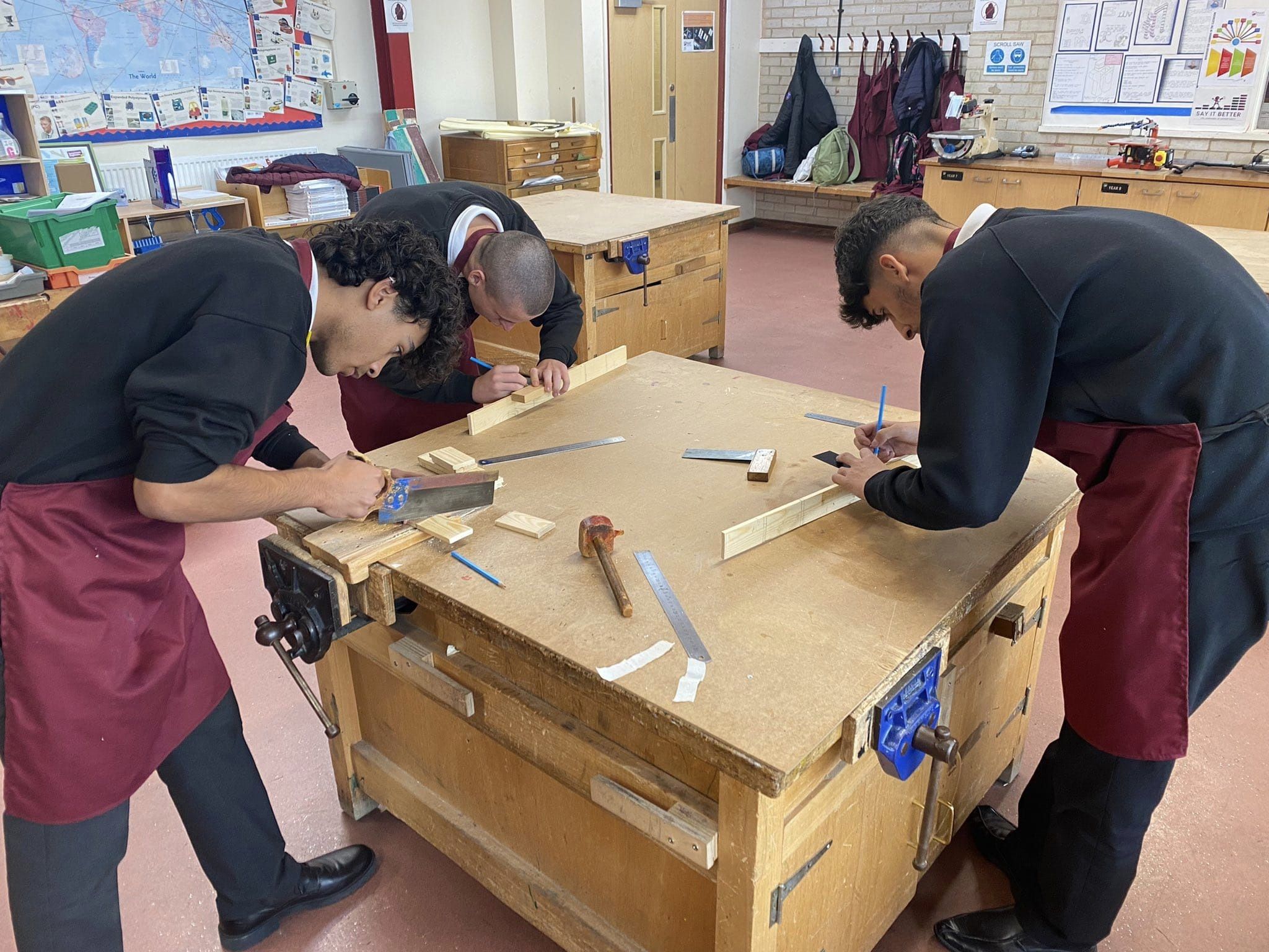 Carpentry Club Paulet High School & 6th Form College