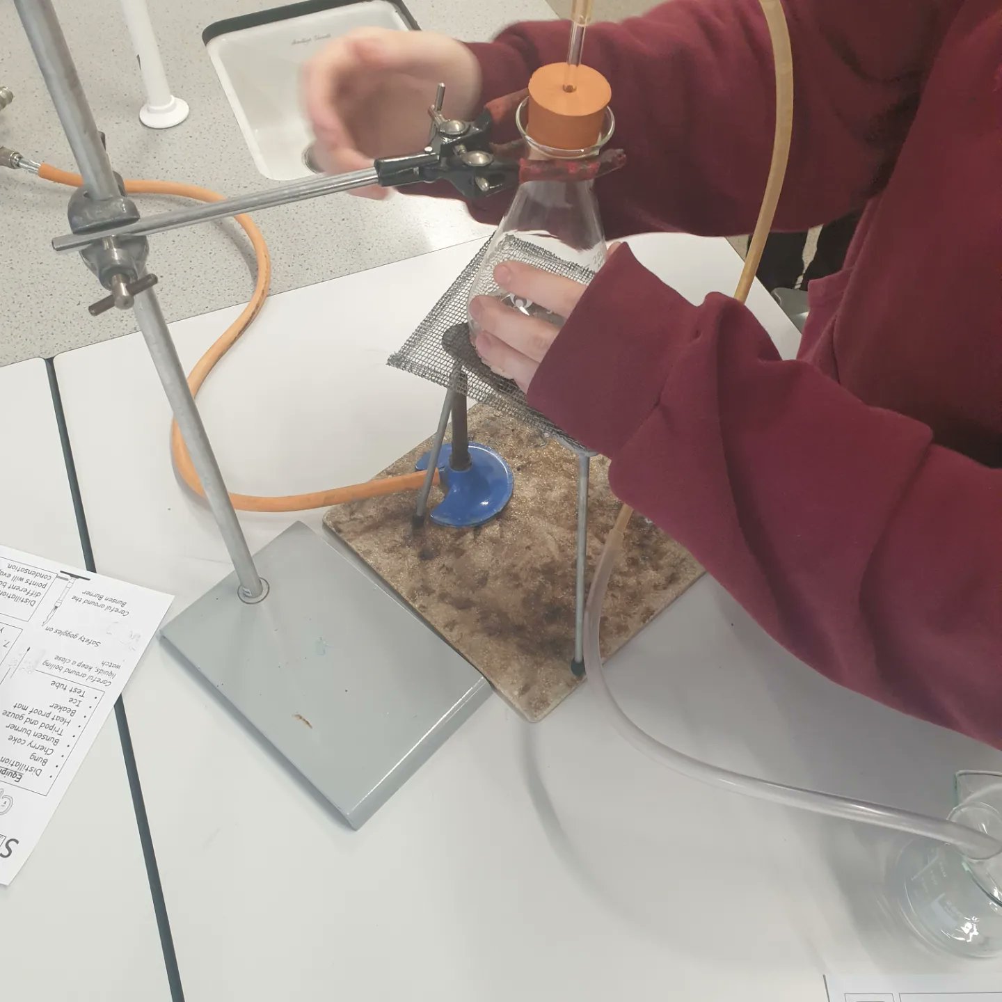 New Science Club Experiment Cherry Coke Distillation! Paulet High